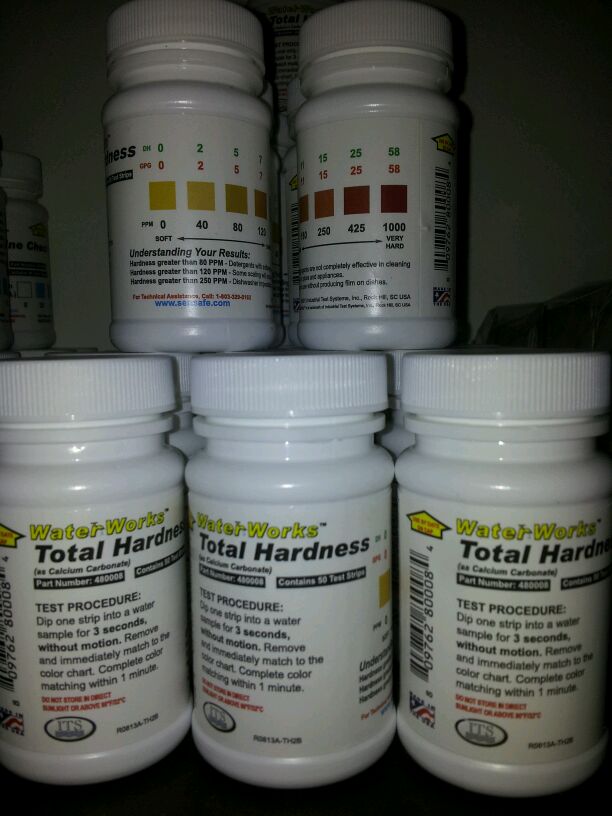 WaterWorks Total Hardness Test Strips