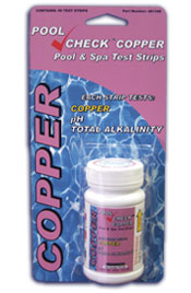Pool Check Copper 3 in 1 Test Strips