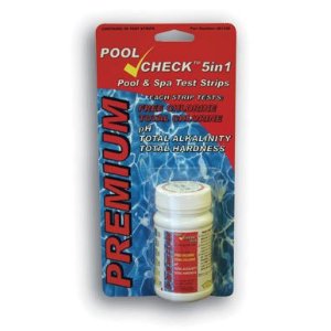 Pool Check 5 Way Test Strips